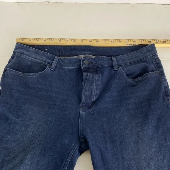 Ksubi Van ankle Jeans Stretch Blue button Fly Men’s Size 38 x 32”